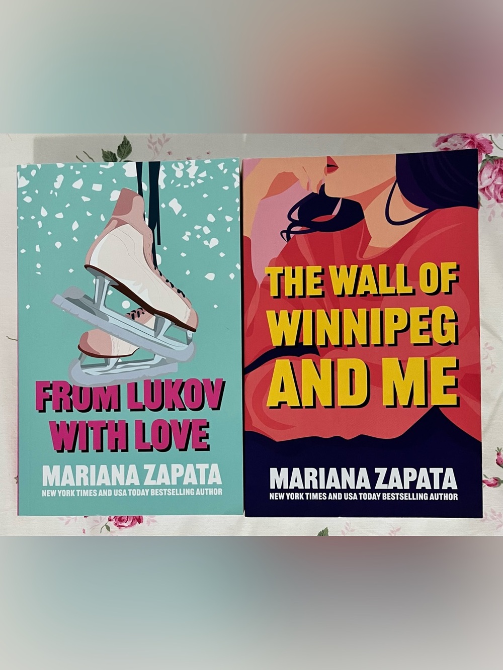 2 Books by Mariana Zapata - From Lukov With Love & The Wall Of Winnipeg And Me